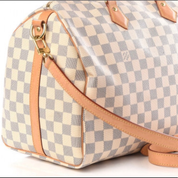 💯% Authentic Louis Vuitton Speedy 35 Bandouliere